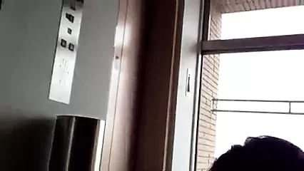 japanese girl blowjob in office