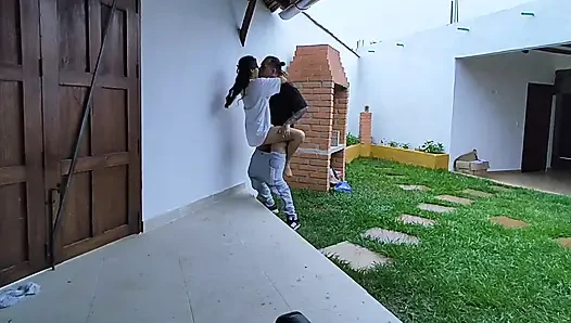 I Arrived on a Trip and My Wife Welcomes Me Very Horny