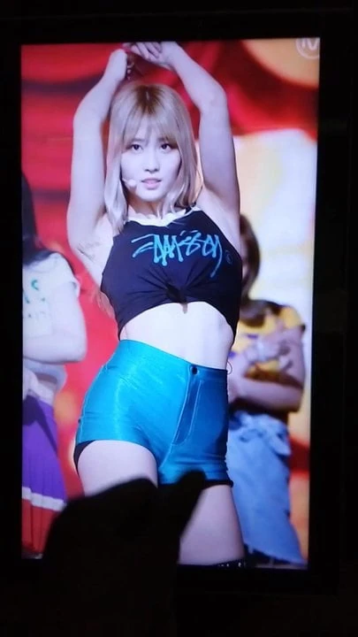 Twice Momo cum tribute 4