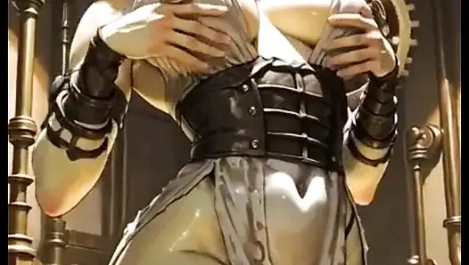 Just Some Female Orc Show Boobs, Ai Animation