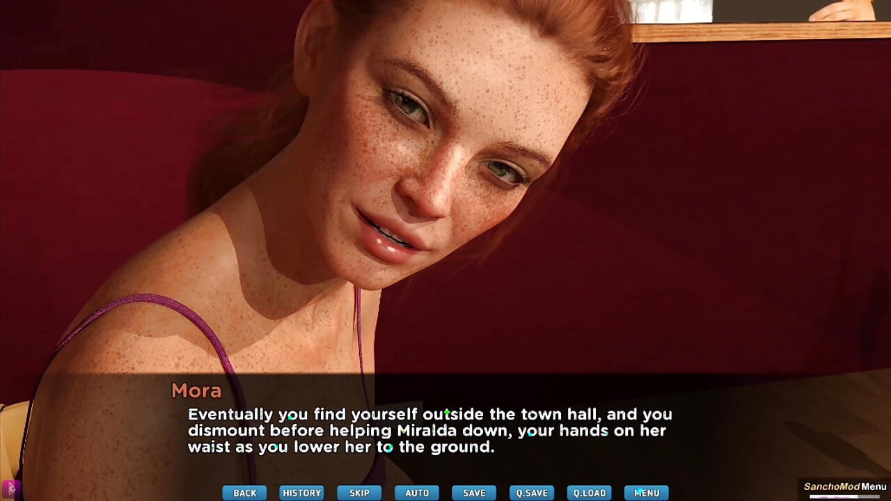 Bare Witness #6 Mora is sucking a good kisser.