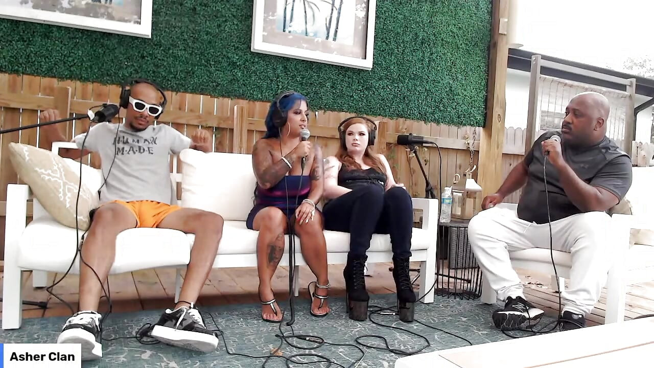 Ζωντανή ροή ενηλίκων Απλά κουβεντιάζοντας με την ισπανική Barbie, Dwayne Foxx, Mrflourish Podcast Asherclantv