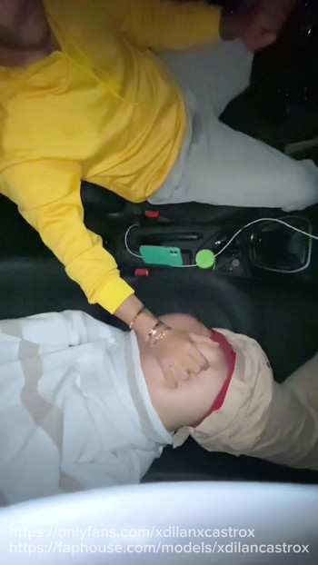 Stunning moment from "Cruising I found a cute young student on the road I offered him a ride and fucked him in my car in"