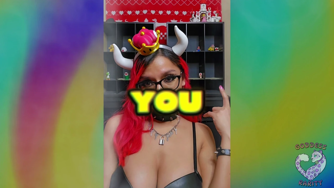 Tanrıça Rarity, Mario'ya bowsette olarak sakso çekmeyi seviyor