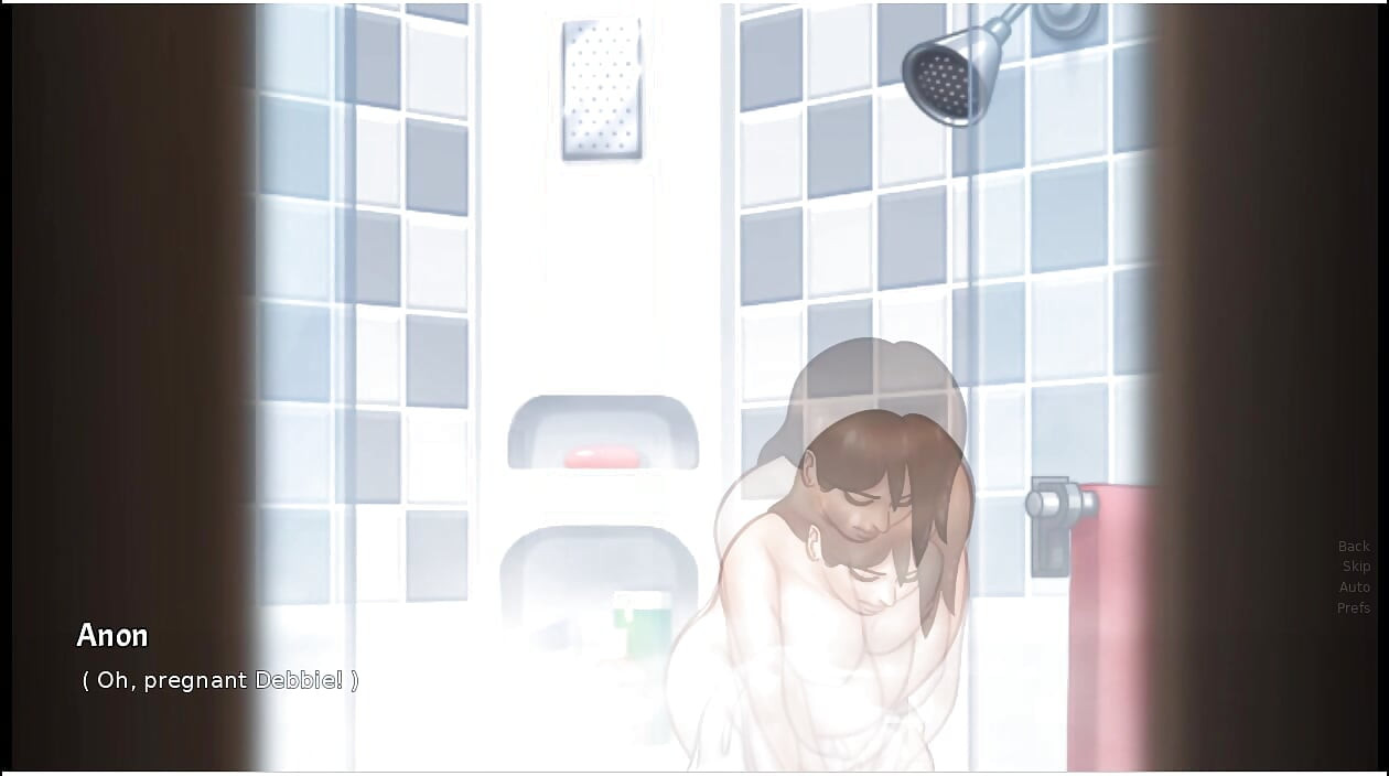 Summertime saga - gameplay - roleplay - Debbie shower and nipple slips