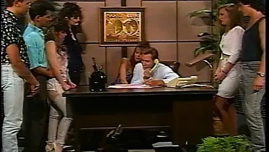 Vintage - seks threesome dobel penetrasi di pantat