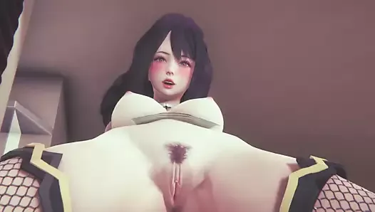Belle sorcière - Hentai 3D - (non censuré)
