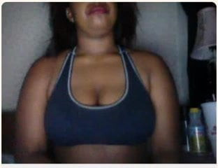 Girl show DD tits