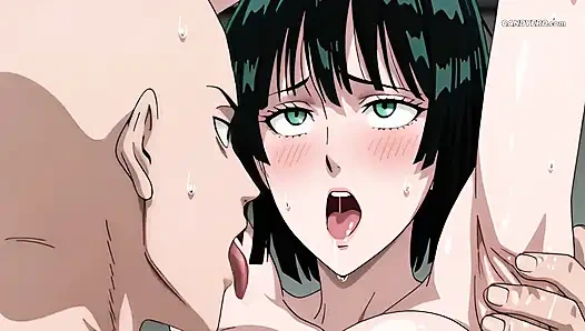 Saitama hämmerte Fubuki härter als jedes monster - und sie liebte jeden zoll (AI generiert)