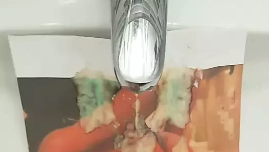 Döl haraç büyük ateşli göt no clean bukkake
