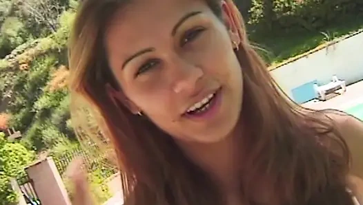 Heiße Pool-Beichten