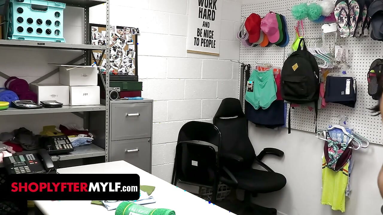 Shoplyfter Mylf - Hot Teen & Her Gorgeous Stepmom Get Taken For Strip Search In The Security Office