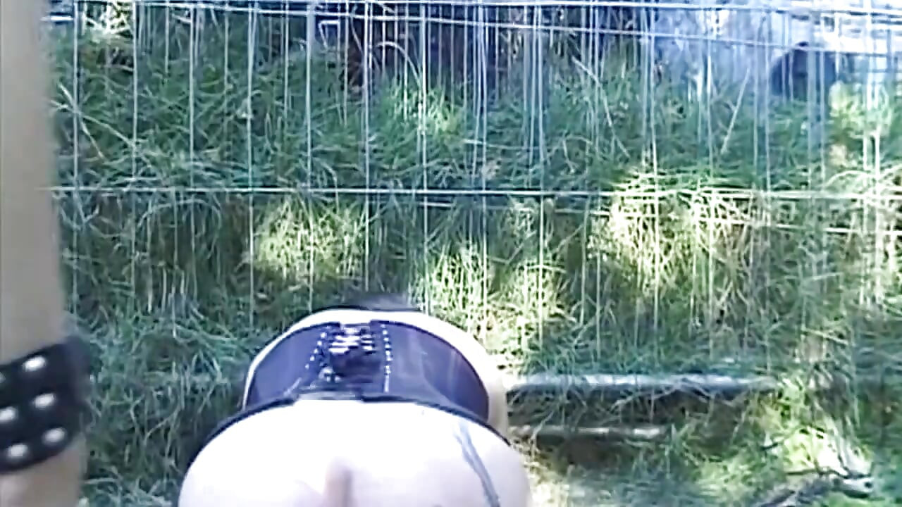Mature Leather MILF Sucks Cock Then Bends Over