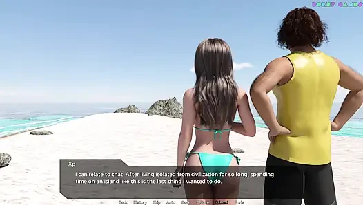 Honeymoon Island by Tk8000 - Alone in a Tropical with Your Horny Stepsis 1