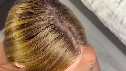 Bliiin, ich nahm es von meinem freund in meinen mund