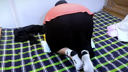 Divorce Indian Hot Wife Show Her Huge Ass & Pussy Hole with Big Tits