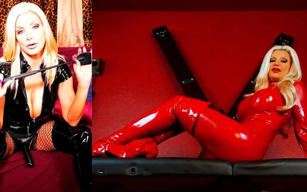 Gorgeous Busty Blonde Brittany Andrews Dildo Fucks Her Twat and Ass