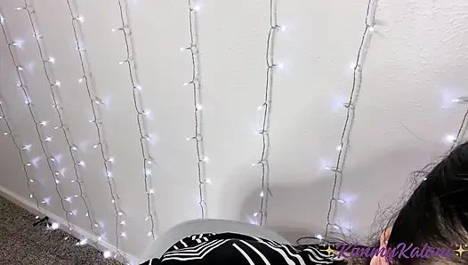 Ketemu sama gadis imut asia dengan setelan khusus untuk janji temu -asmr ass joi