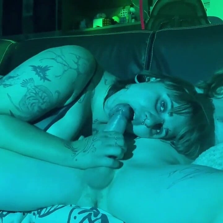 Trans Babe and Her Wife Fuck Passionately