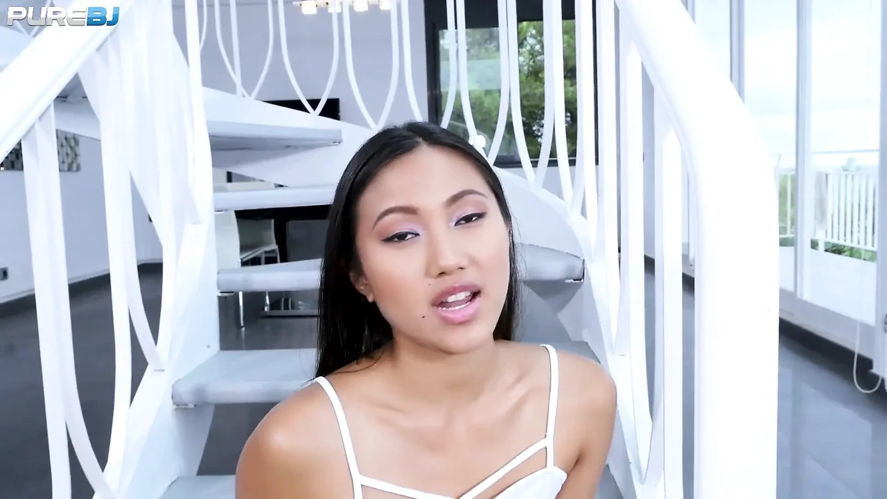 Small tits cutie May Thai hungry for a big cock