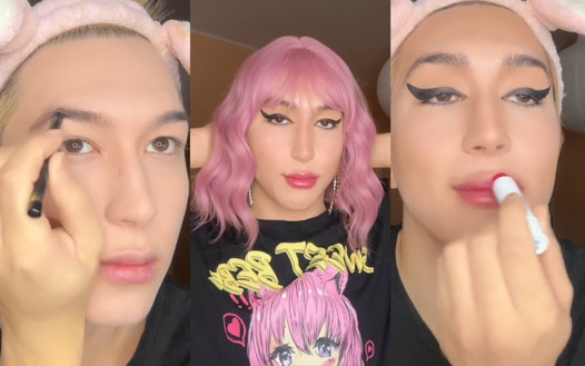 Ragazzo makup troia sissy 2 ragazza