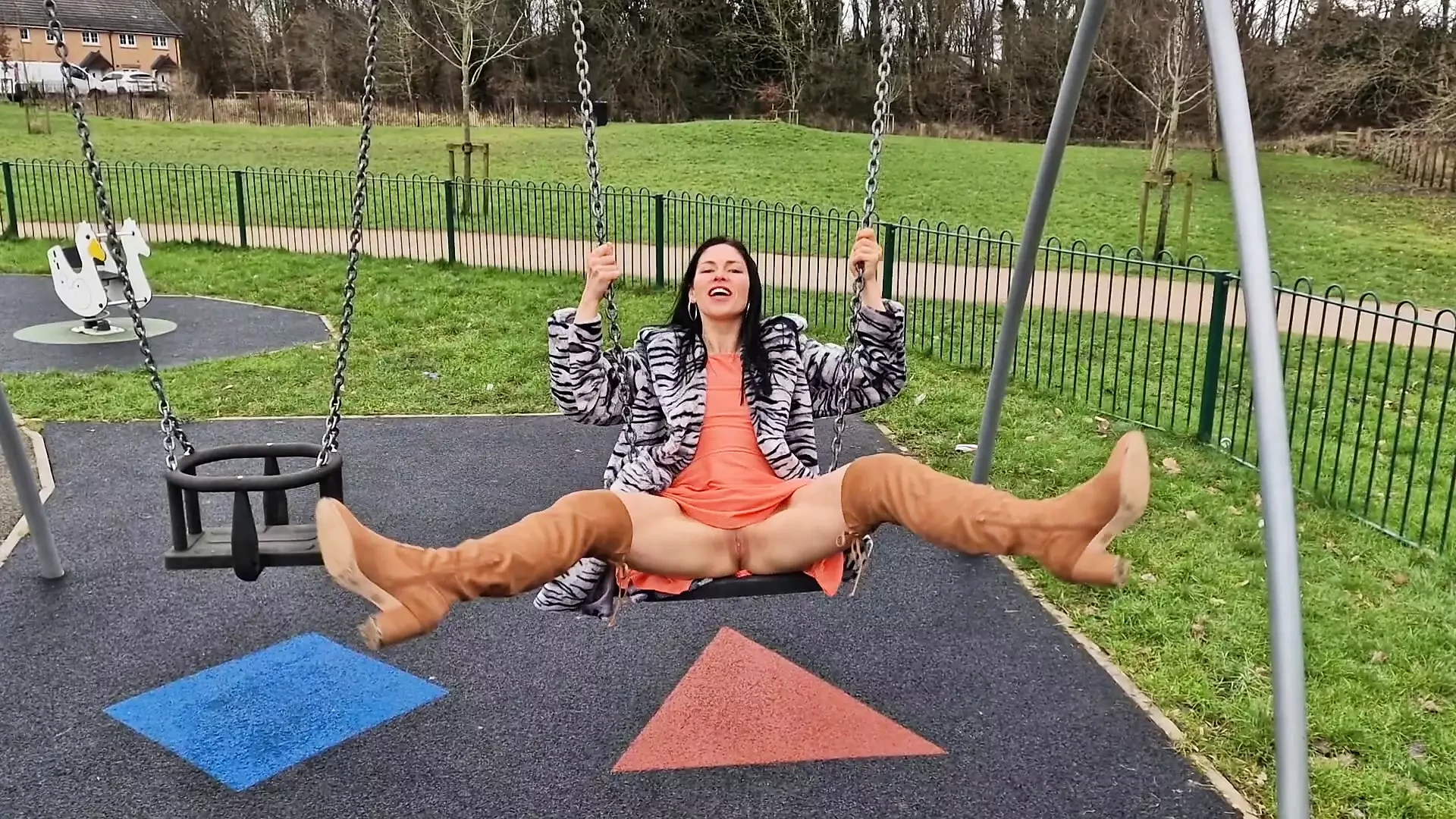 Naughty at the playground