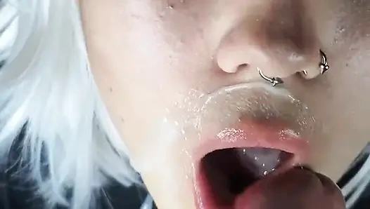 I Love Sucking His Cock Until All the Cum Comes Out!