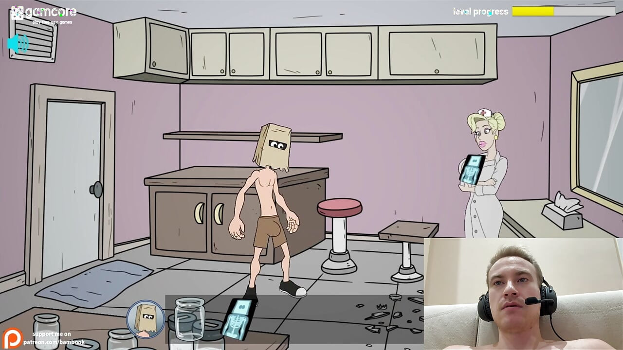FuckerMen Hospital - Big Tits Nurse Sucks My Huge Cock  Adult Game Playthrough