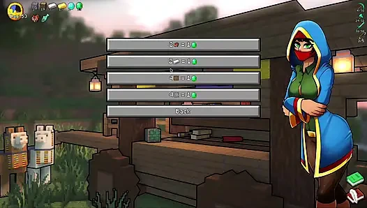 HornyCraft Minecraft Parody - Alex Gives Steve the Best Handjob Ever for Emeralds