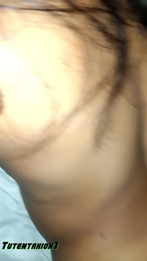 Skinny stepsister gets cocked while wearing a plug in her ass | Clip 2