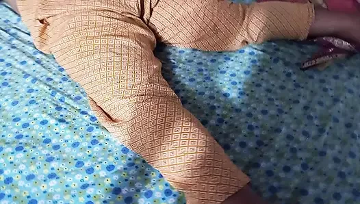 Step sister with First-time village at home
