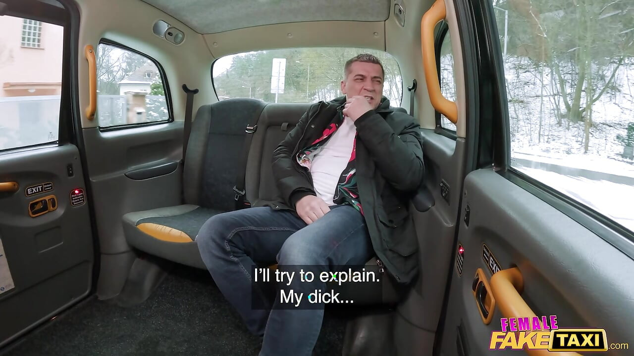 I cure a guy who had an ERECTION FOR TWO DAYS - Female Fake Taxi