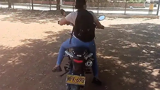 I Teach My Neighbor How to Ride a Motorcycle and in Return She Gives Me Her Vagina.