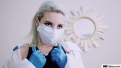 Fışkıran kadının korona virüsü sırasında ilk randevusu