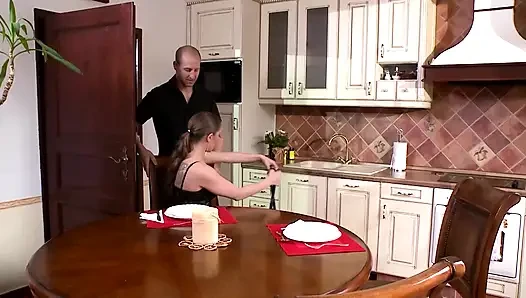 Latex Mistress Torments Obedient Bound Slave