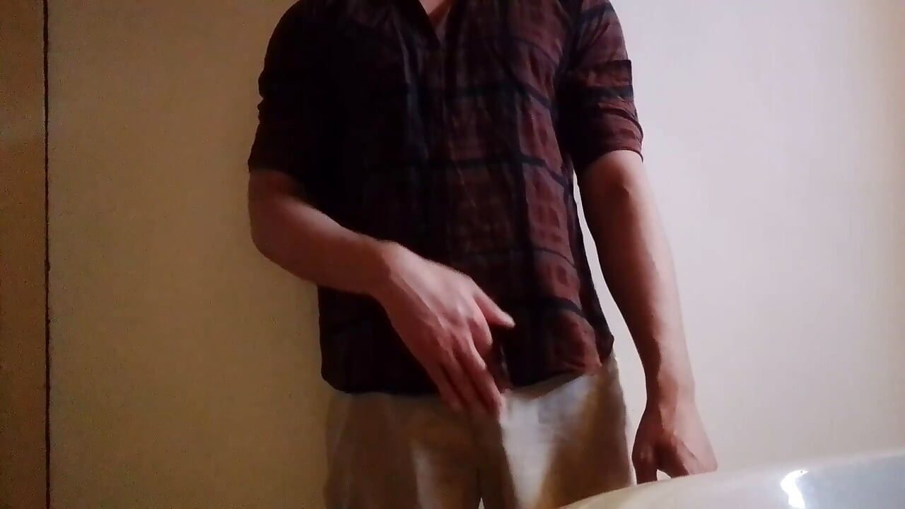 When the Handsome Boy Satisfies His Youthful Thirst by Erecting His Big Penis