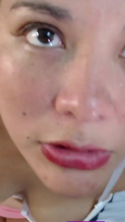 Jaw-dropping moment from "My chubby stepdaughter comes to get my wife and finds me with my cock standing up and swallows everything"