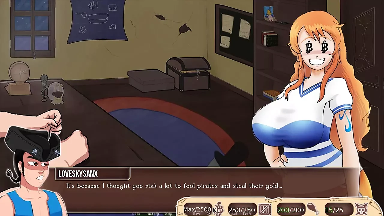 Un pezzo - Addestramento pirata parte 4 la ragazza sexy nami e i marines di Loveskysanx Edit
