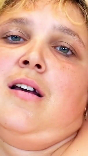 Stunning moment from "Big natural hanging Tits, Curvy Stepmom Has Rough Sex with Stepson"