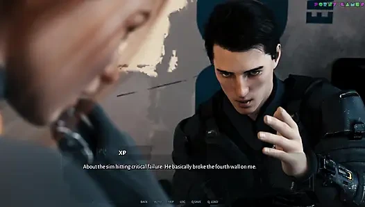 Кибернетическое соблазнение 1-й частью - Групповой секс дома, Милфа и Рыжая 33