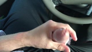 Squeezing out my precum