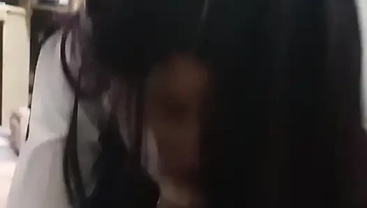 Hot 18 year school black black slut stepdaughter sucks daddies white cock