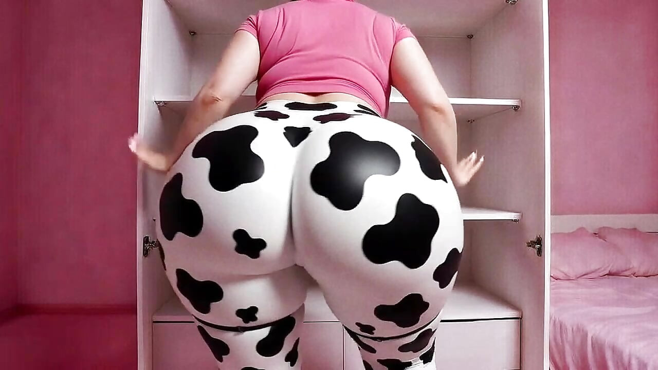 big-assed cow-legged woman