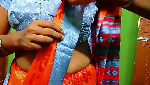 Ammu setelah mandi ganti baju pamer