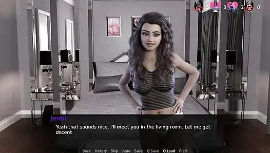 Потому что я люблю ее - его жену и ее шлюховатый друг - эпизод 1.