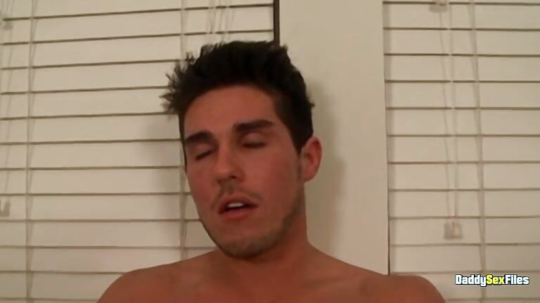 DaddySexFiles Jett Jaxx strokes his meaty uncut boner solo outdoors