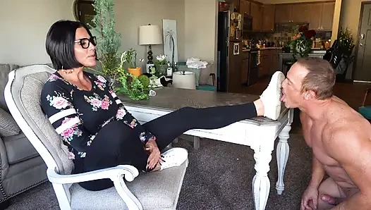 Shoe Licker Begs to Smell My Feet! Will I Let Him?