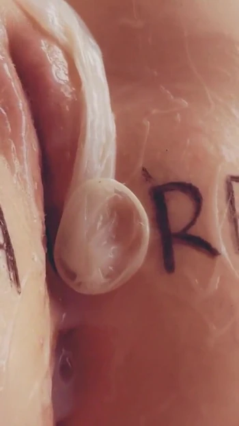 Key moment from "ASMR WHORE Wet Dripping Pussy Fingering Orgasm"