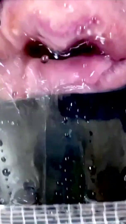 Spectacular moment from "Dominatrix Mistress April - vacuumized and sealed slave"