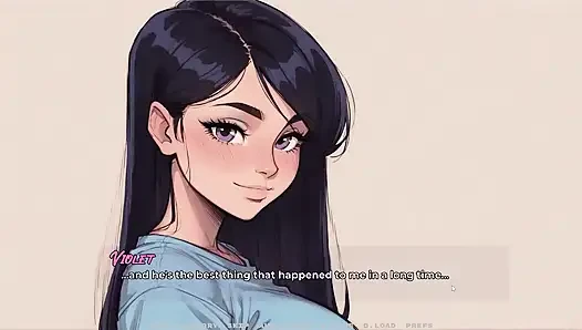 Yeni Kız Arkadaşım Tabu Hentai Oyunu Bölüm 48 Üvey babamın mutfakta üvey annem ve kız arkadaşımla birlikte olmasına şaşırtım!